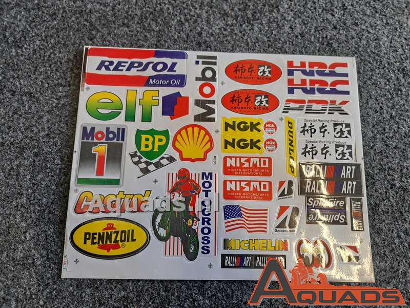 Sticker set 8 Bashan 200s-7/250s-11b